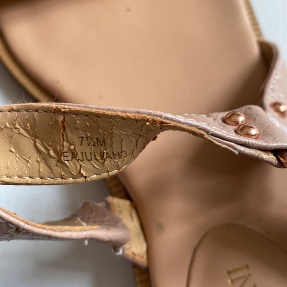 Enzo Angiolini Nude sandals, Size 7 1/2M - Picture 8 of 8